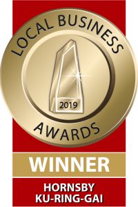 Hornsby Kuringgai Local Business Awards Winner 2019